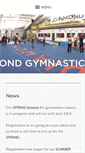 Mobile Screenshot of diamondgymnastics.com
